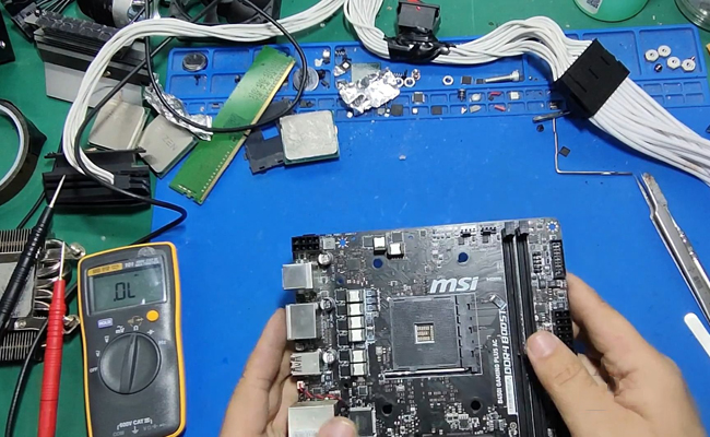 梅州华硕电脑主板维修